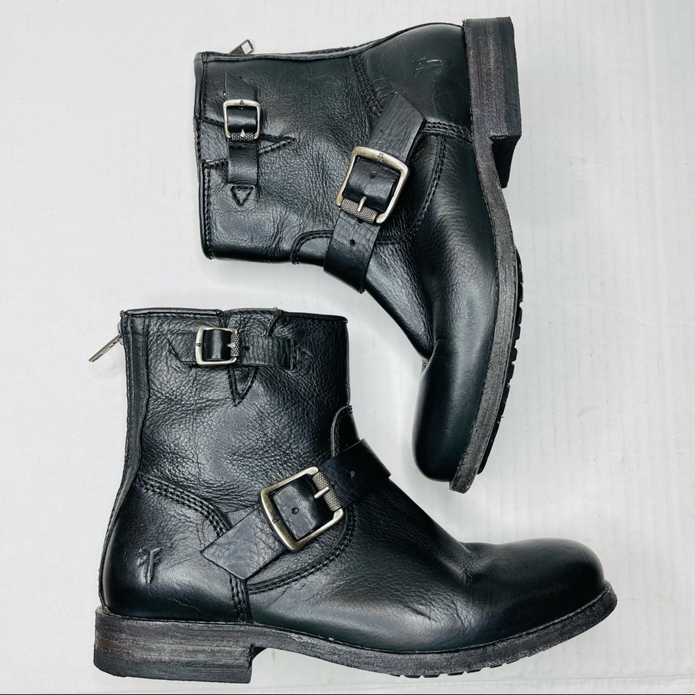 FRYE Tyler Engineer Cowboy Boots